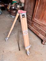 Houten zware driepoot, Antiek en Kunst, Ophalen