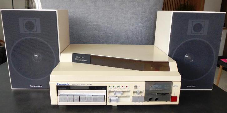 Panasonic SGX10, Audio, Tv en Foto, Stereoketens, Gebruikt, Cassettedeck, Tuner of Radio, Speakers, Ophalen