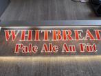 Lichtreclame 'Whitbread', Verzamelen, Biermerken, Gebruikt, Ophalen