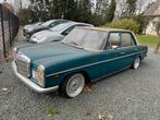 Mercedes 220D, Old Timer, 1971, 82000 km, Auto's, 4 deurs, Zwart, Blauw, Mercedes-Benz