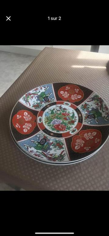 Assiettes orientales, Enlèvement ou Envoi, Comme neuf