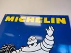 MICHELIN emaille reclamebord XL, Reclamebord, Gebruikt, Ophalen of Verzenden