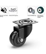 Roues pivotantes robustes avec vis, 50 mm à 200 kg, lot de 4, Enlèvement, Neuf