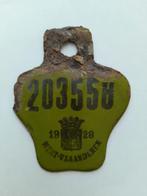 ancienne plaque de vélo pour la province de Flandre occident, Enlèvement ou Envoi