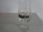 1 mooi bier glas van martha, Ophalen of Verzenden, Zo goed als nieuw, Bierglas