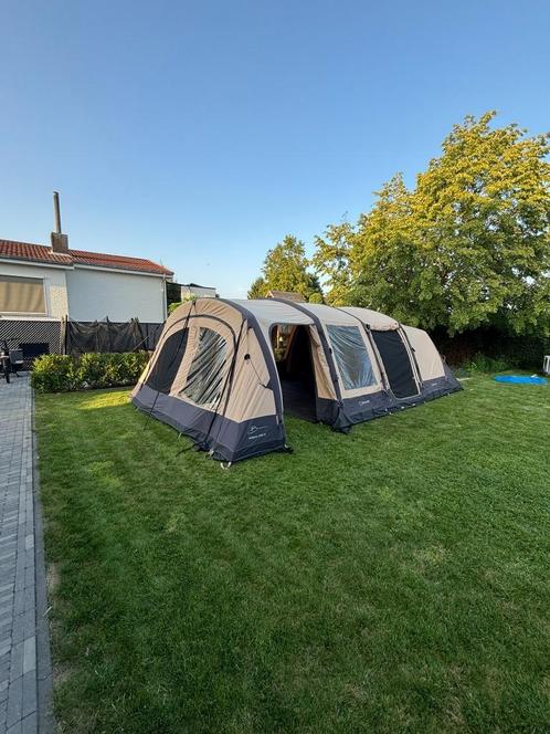 Bardani Airpace 470 TC – Luxe familietent + Extra's, Caravans en Kamperen, Tenten, meer dan 6, Zo goed als nieuw, Ophalen