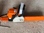Ketting zaag stihl met olie en sleutel, Tuin en Terras, Ophalen, Gebruikt, Benzine, Stihl