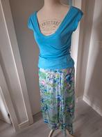 Mooie lange soepele meerkleurig rok cks, Kleding | Dames, Ophalen of Verzenden, Zo goed als nieuw, Maat 38/40 (M)