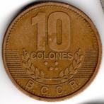 Costa Rica : 10 Colones 1995  KM#228.1  Ref 15437, Postzegels en Munten, Munten | Amerika, Ophalen of Verzenden, Midden-Amerika