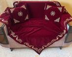 Fluwelen bankkleed met borduurwerk, Ophalen of Verzenden