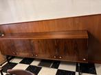 Vintage dressoir jaren 60, Ophalen, Gebruikt, Metaal, 200 cm of meer