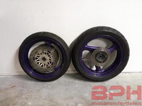Wielen Suzuki GSX-R 400 1990 t/m 1995 velg velgen wiel GSXR, Motoren, Onderdelen | Suzuki, Gebruikt, Ophalen of Verzenden