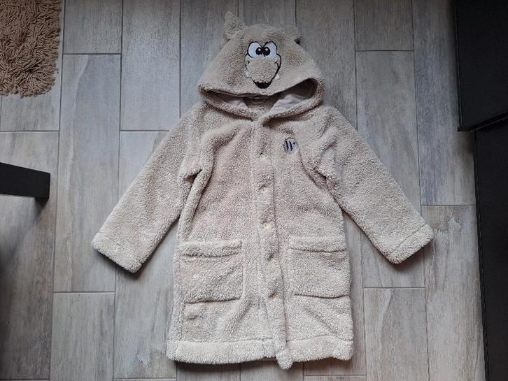★ M116 - Badjas Woody, Enfants & Bébés, Vêtements enfant | Taille 116, Comme neuf, Garçon, Vêtements de nuit ou Sous-vêtements
