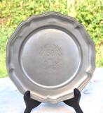 assiette 50 ans de mariage en etain 95%, Ophalen of Verzenden