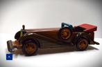 Handycraft vintage houten auto, Antiek en Kunst, Ophalen of Verzenden