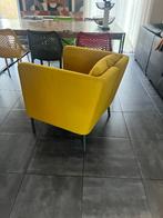 2 fauteuils IKEA Ekero jaune foncé, Moins de 75 cm, Enlèvement, Utilisé, 50 à 75 cm