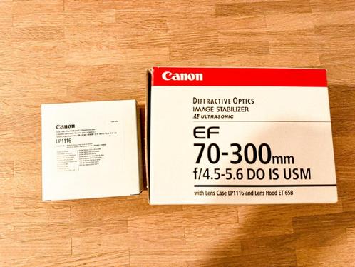 Canon EF 70-300 f/4.5-5.6 DO IS USM objectief, TV, Hi-fi & Vidéo, Photo | Lentilles & Objectifs, Comme neuf, Téléobjectif, Enlèvement ou Envoi