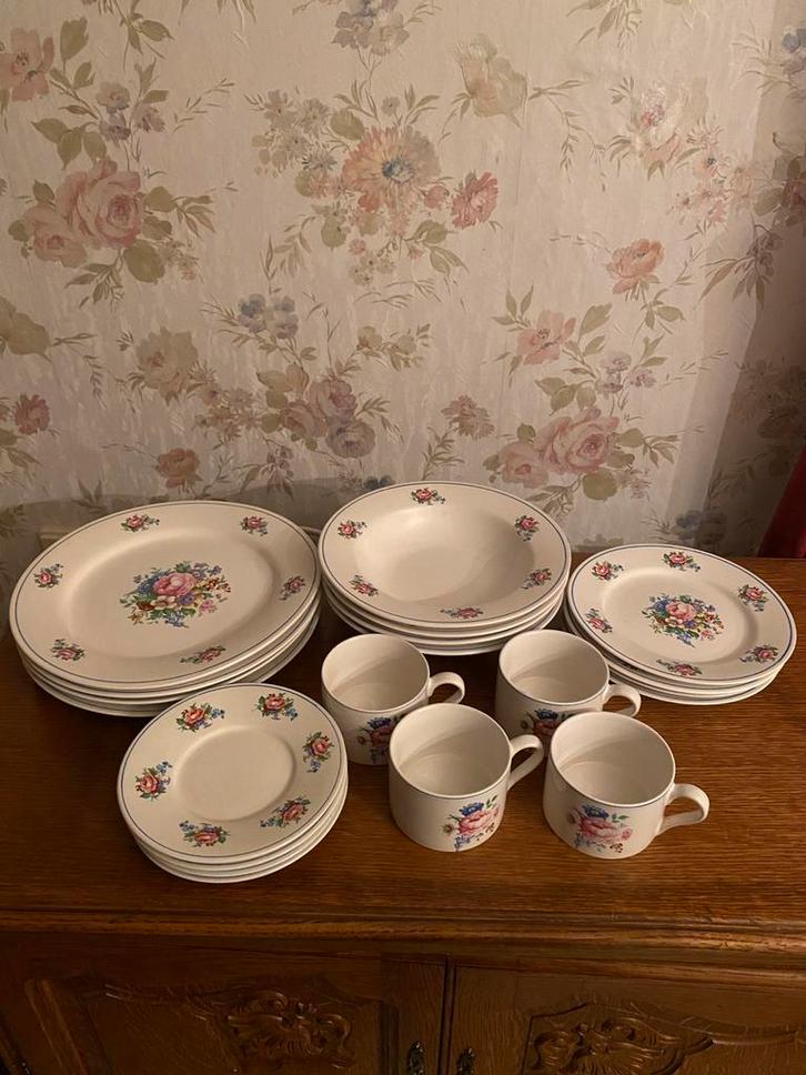 20 Delig AM/63 Stoneware Serviesset, Antiquités & Art, Antiquités | Services (vaisselle) complet, Enlèvement ou Envoi