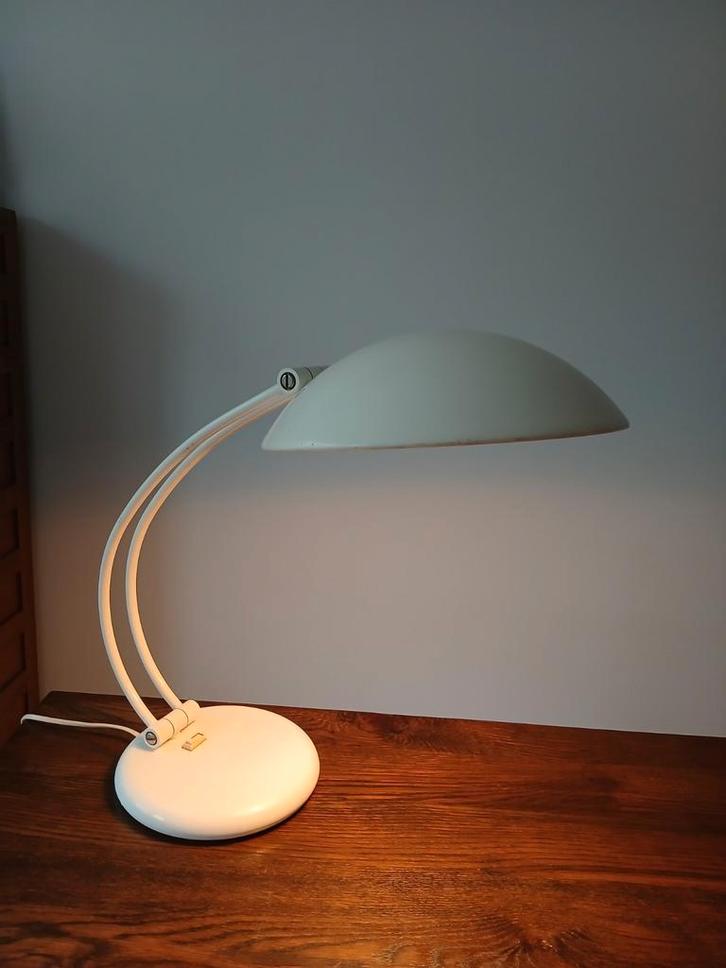 Vintage design tafellamp Pieter-Jozef De Jaeck voor  Massive, Huis en Inrichting, Lampen | Tafellampen, Gebruikt, Minder dan 50 cm
