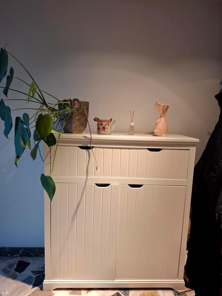 Prachtige witte houten kast, Huis en Inrichting, Kasten | Overige, Zo goed als nieuw, Ophalen