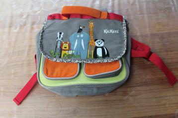 boekentasje kleuters met diertjes merk Kickers beschikbaar voor biedingen