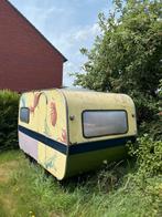 Aunthentieke originele caravan De Reu 1965 renovatieproject, Treinzit, Dwarsbed, Particulier, 4 tot 5 meter