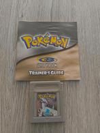 Pokémon zilver met boekje, Games en Spelcomputers, Games | Nintendo Game Boy, Gebruikt, 1 speler, Ophalen of Verzenden, Role Playing Game (Rpg)