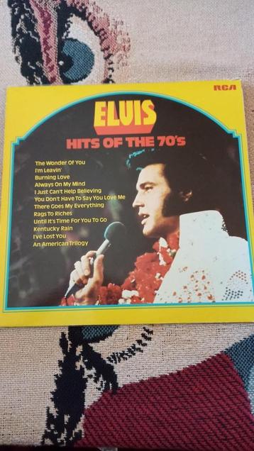 Elvis lp, Hits of  the 70's, Nederlandse persing.  beschikbaar voor biedingen