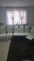 6 Witte Stoelen, Huis en Inrichting, Stoelen, Ophalen