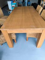massieve eiken tafel, Huis en Inrichting, Tafels | Eettafels, Ophalen, Gebruikt