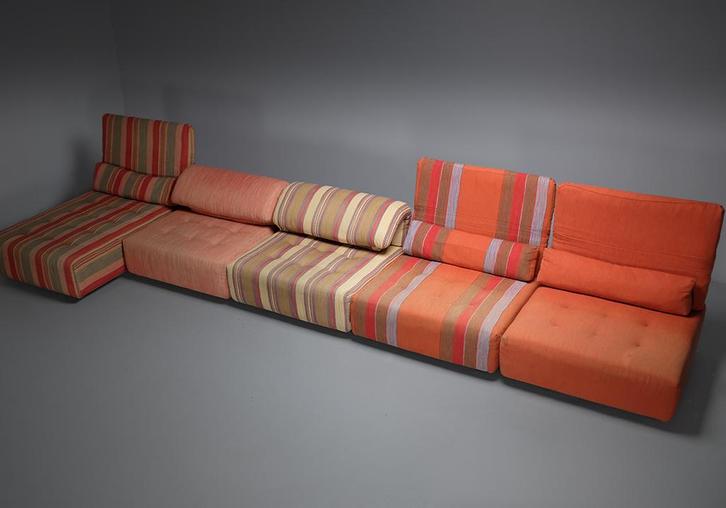 GEZOCHT: Roche Bobois Voyage Immobile of Mah Jong bank, Huis en Inrichting, Fauteuils, Zo goed als nieuw, Ophalen of Verzenden