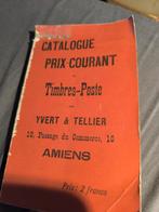 Catalogue prix courant de timbre poste, Ophalen of Verzenden