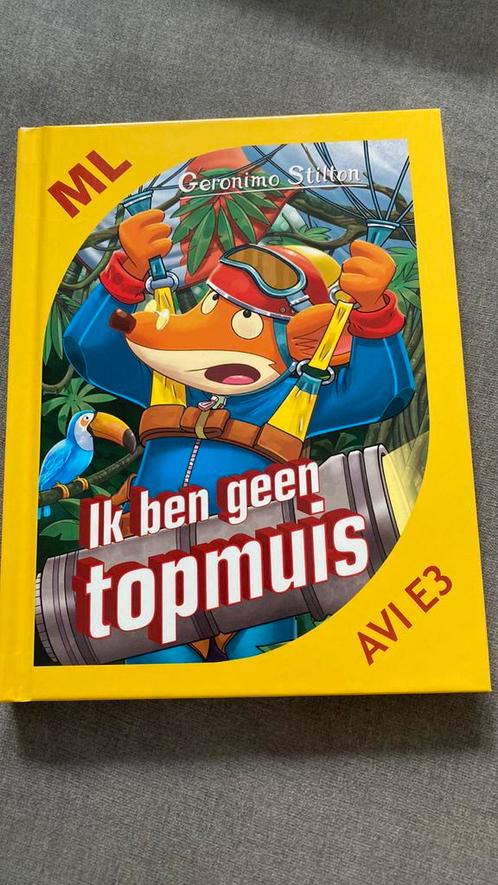 Geronimo Stilton - Makkelijk lezen - Ik ben geen topmuis, Livres, Livres pour enfants | Jeunesse | Moins de 10 ans, Neuf, Enlèvement ou Envoi