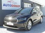 SKODA Enyaq 62 kWh 60 Led, Navi, Carplay, Camera, Jantes 20', Automaat, 131 kW, Zwart, Elektrisch