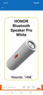 Honor Bluetooth Speaker Pro White, Audio, Tv en Foto, Luidsprekerboxen, Ophalen, Nieuw, Overige typen, Overige merken