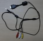 Sony VMC-MD2 DSC accessory audio video and USB cable - black, Comme neuf, Moins de 2 mètres, Enlèvement, Câble TV
