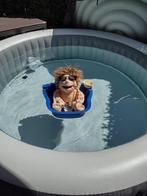 Jacuzzi intex spa deluxe greyhound 6 personen, Tuin en Terras, Bubbelbaden en Hottubs, Ophalen, Zo goed als nieuw, Grondzeil, Opblaasbaar