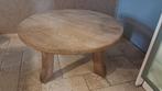 Salontafel hout, Huis en Inrichting, Tafels | Salontafels, 50 tot 100 cm, 50 tot 75 cm, Rond, Zo goed als nieuw
