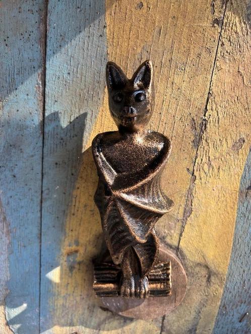 deurklopper vleermuis, Antiek en Kunst, Curiosa en Brocante, Verzenden