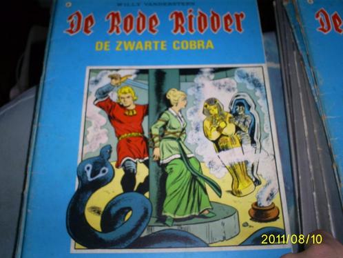 De rode ridder blauwe cover strips, Boeken, Stripverhalen, Gelezen, Meerdere stripboeken, Ophalen of Verzenden