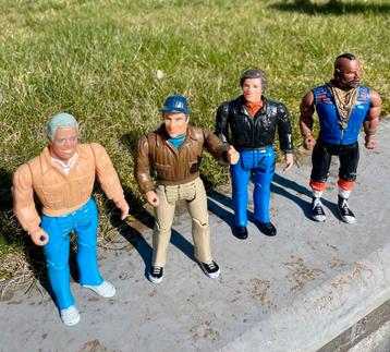The A-team jaren ‘80 - 4 figuren  beschikbaar voor biedingen