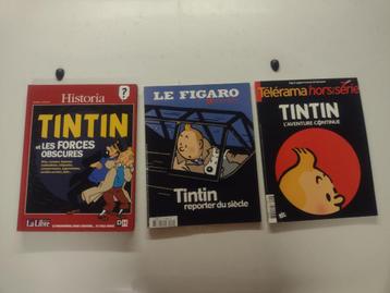 Divers livres collectors (PAS bandes dessinées) Tintin NEUFS beschikbaar voor biedingen