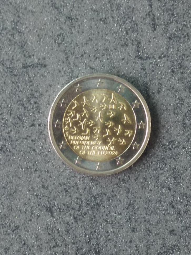 Art. 812 2 EURO - Belgian Presidency, Postzegels en Munten, Munten | Europa | Euromunten, Losse munt, 2 euro, België, Ophalen of Verzenden
