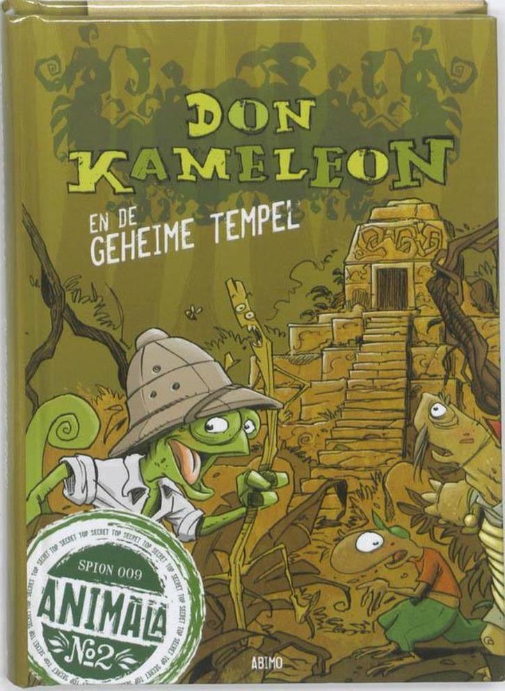 Don kameleon en de geheime tempel, Boeken, Kinderboeken | Jeugd | 13 jaar en ouder, Nieuw, Fictie, Ophalen of Verzenden