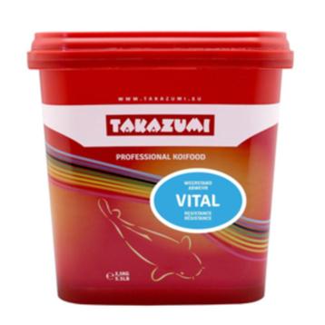 Takazumi Vital 2,5 kg vitaal voer voor koi vissen, Dieren en Toebehoren, Dierenvoeding, Ophalen of Verzenden, Vis