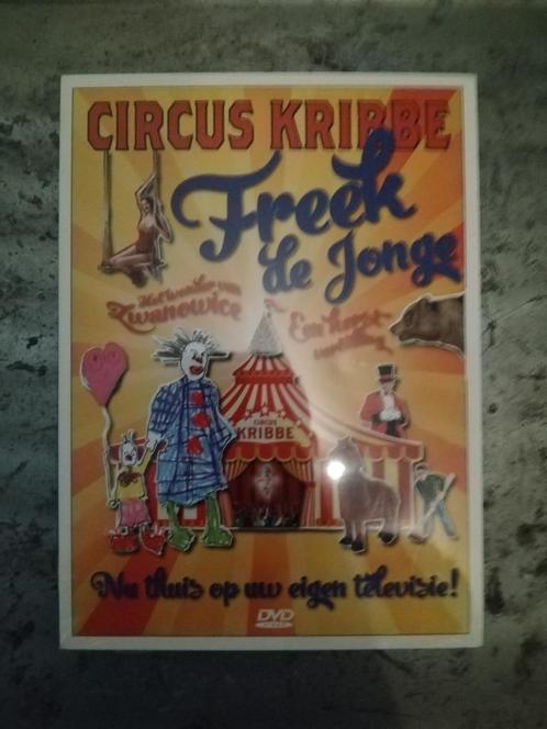 Freek De Jonge – Circus Kribbe + dubbel-CD, Cd's en Dvd's, Dvd's | Cabaret en Sketches, Nieuw in verpakking, Stand-up of Theatershow