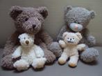 Set van 4 mooie knuffels : beren, Ophalen of Verzenden