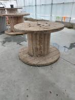 Touret en bois, Jardin & Terrasse, Tables de jardin, Comme neuf, Bois, Enlèvement