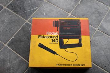 KODAK EKTASOUND 140 FILM CAMERA vintage retro collectors it, Enlèvement ou Envoi, Neuf, Kodak
