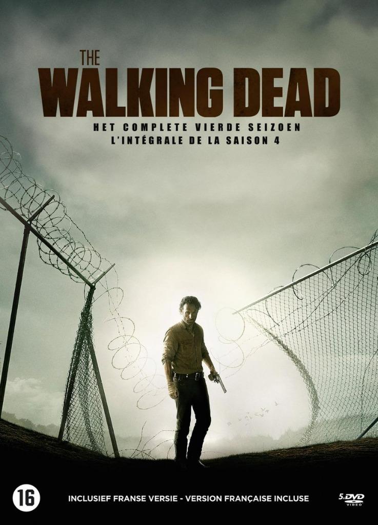 Dvd - Walking Dead - Seizoen 4, CD & DVD, DVD | TV & Séries télévisées, À partir de 16 ans, Enlèvement ou Envoi, Comme neuf, Horreur